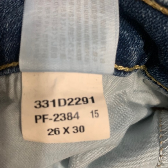 Hollister Straight Epic Flex Medium Wash Jeans 26x30 - Picture 9 of 9